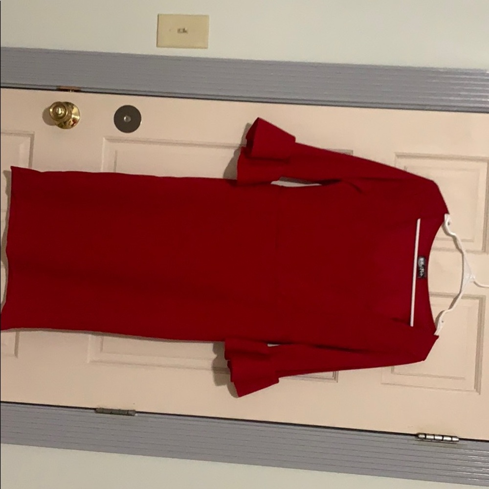 Red dress
